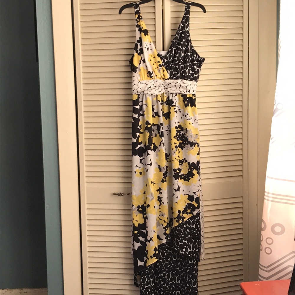 NY&Co no sleeve long dress